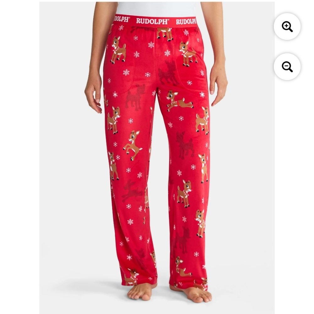 Rudolph Women’s Christmas Pajama Pants Size 3X NWT